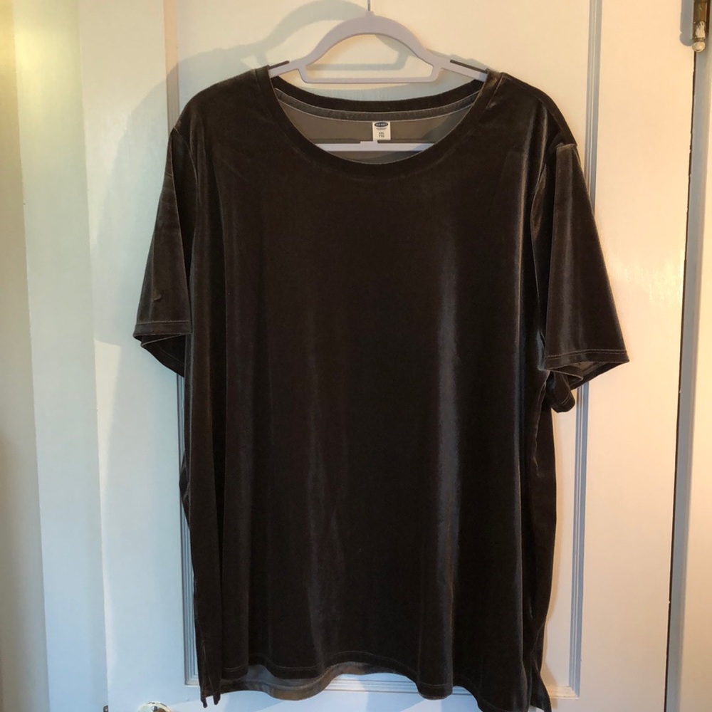 Old Navy Velvet T-shirt